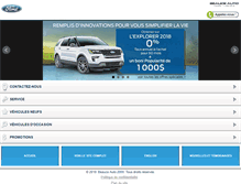 Tablet Screenshot of beauceauto.ca
